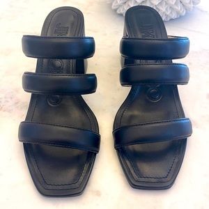 NEW Jimmy Choo 3-Strap Block Heels